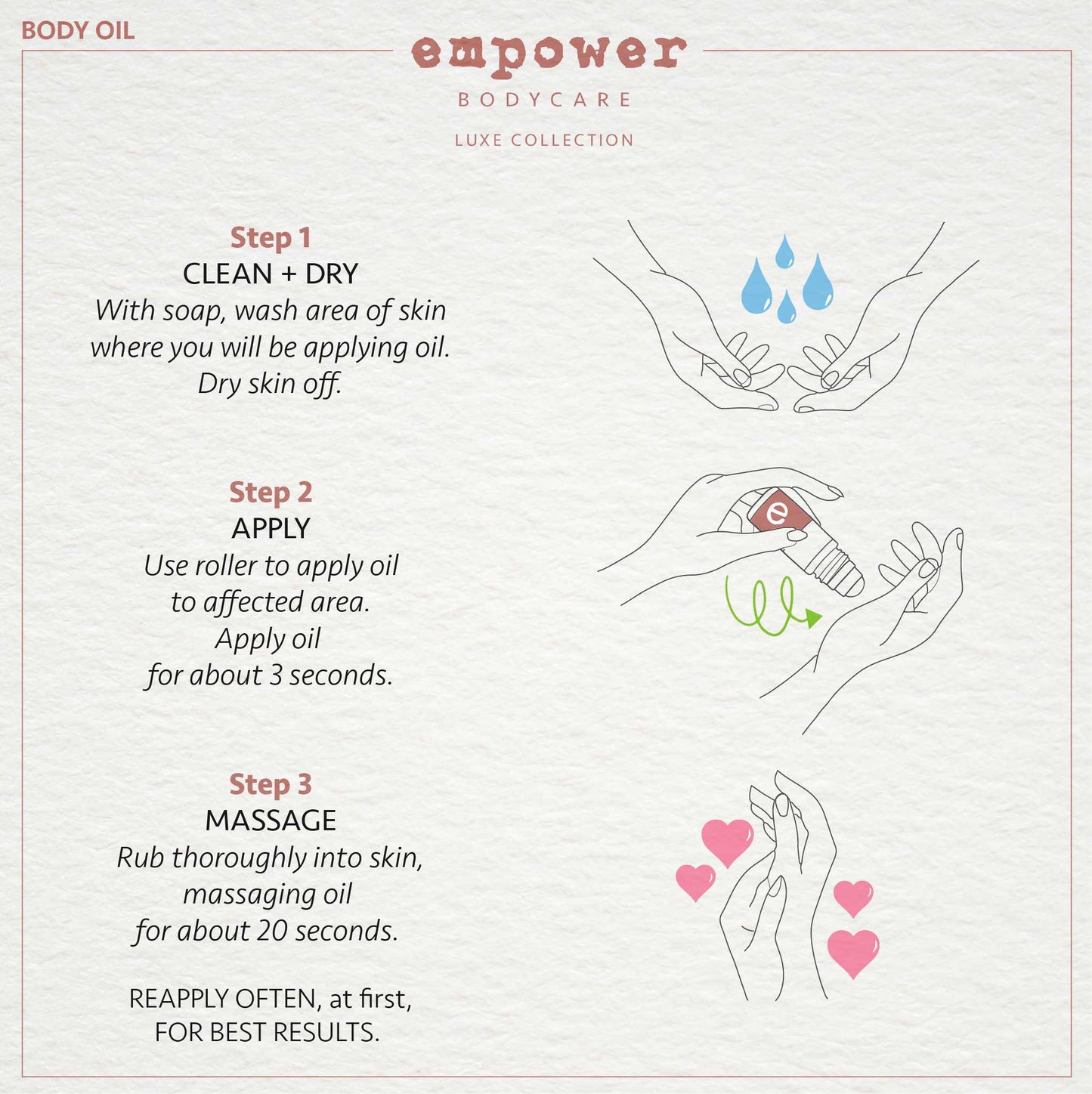 Empower® CBD Luxe Body Oil | 500mg EmpowerBodyCare