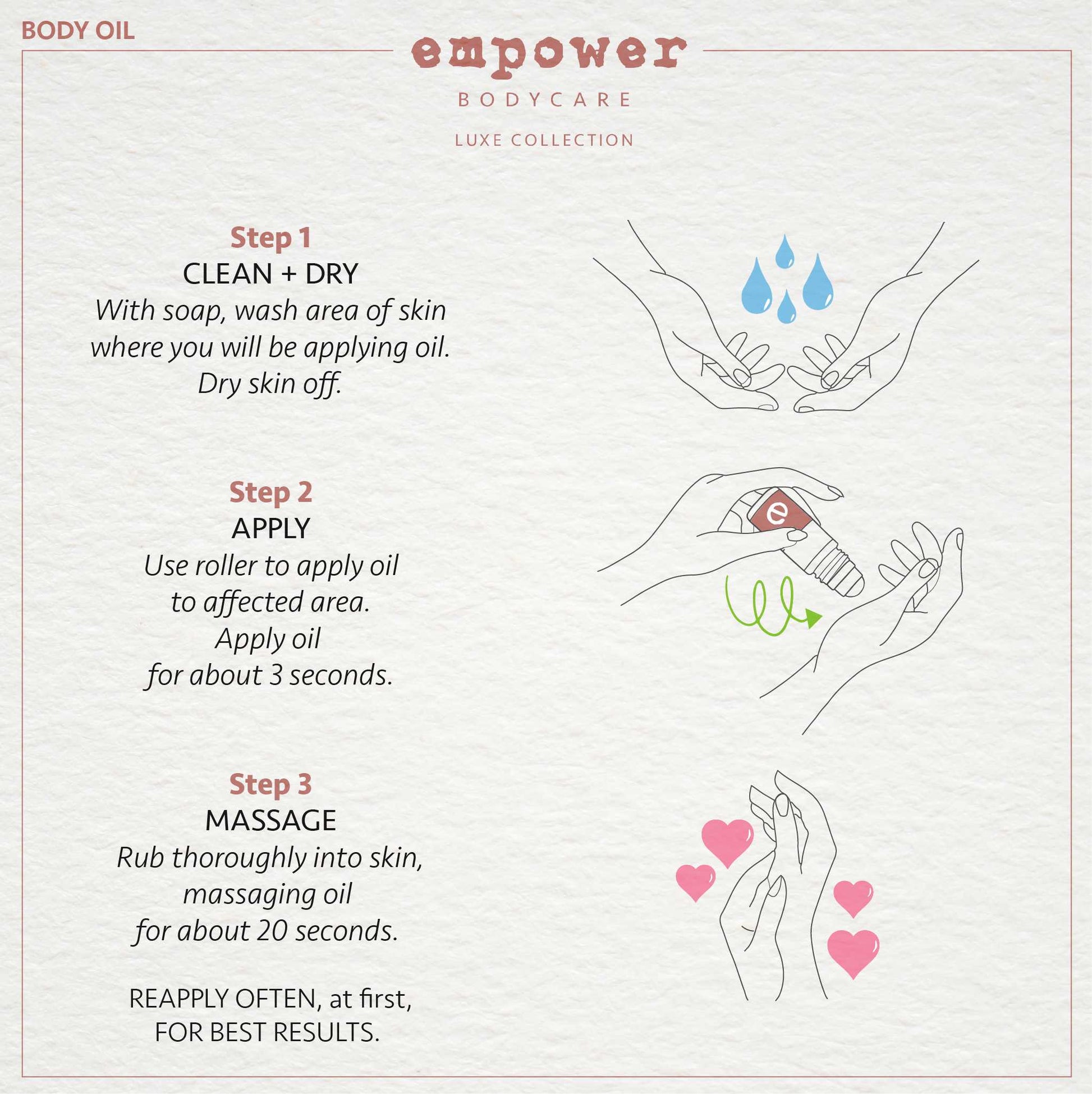 Empower® CBD Luxe Body Oil | 500mg EmpowerBodyCare