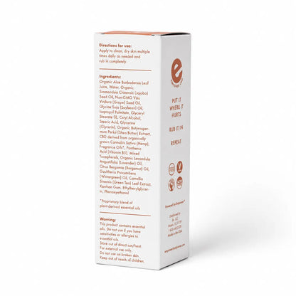Lavender Bergamot CBD Luxury Body Cream box