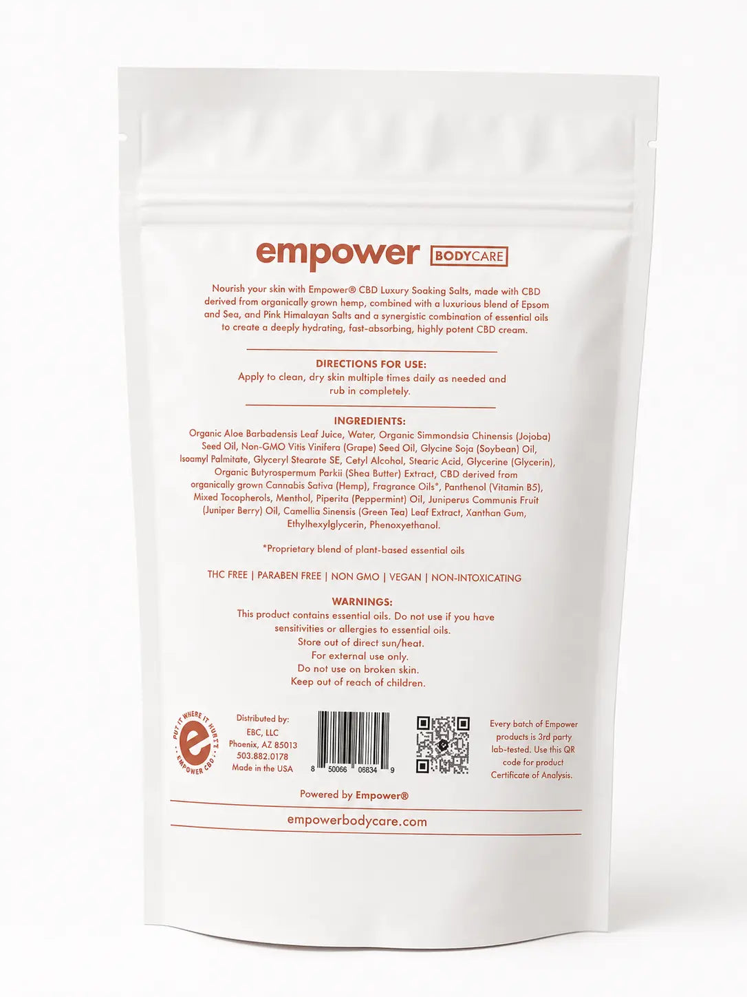 CBD Luxury Soaking Salts