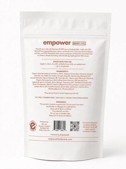 CBD Luxury Soaking Salts