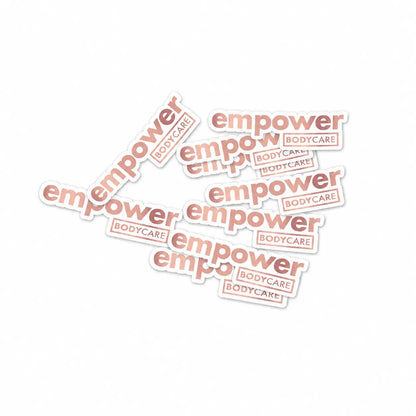 Rose Gold Sticker Empower BodyCare