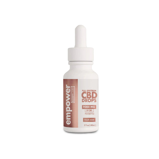 Empower® CBD Full Spectrum Drops | 9000mg - Mint EmpowerBodyCare