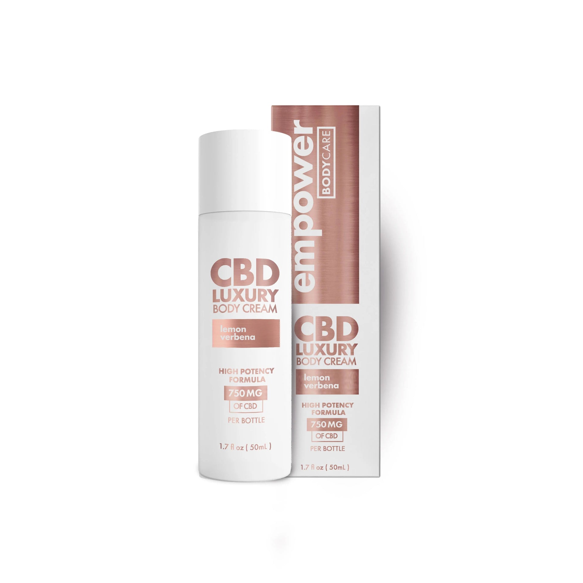 Empower® CBD Luxury Body Cream Lemon Verbena | 750mg
