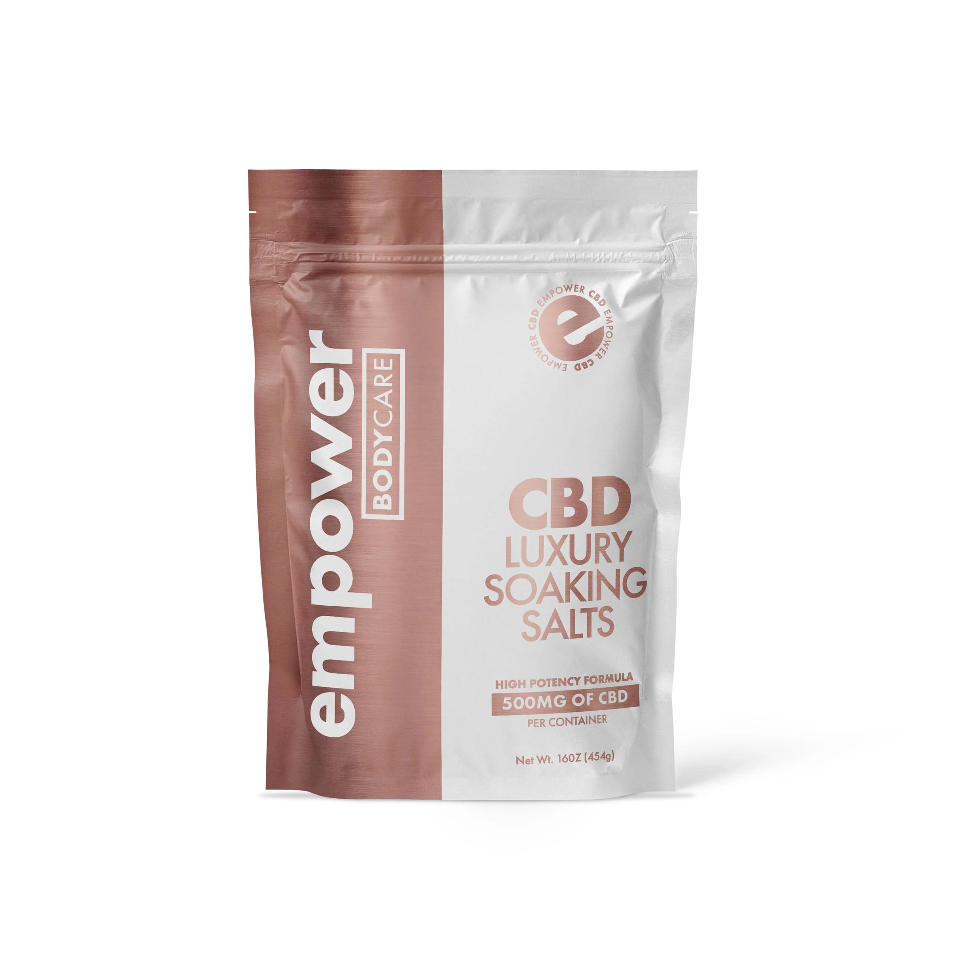 Empower® Luxury CBD Soaking Salts | 500mg EmpowerBodyCare