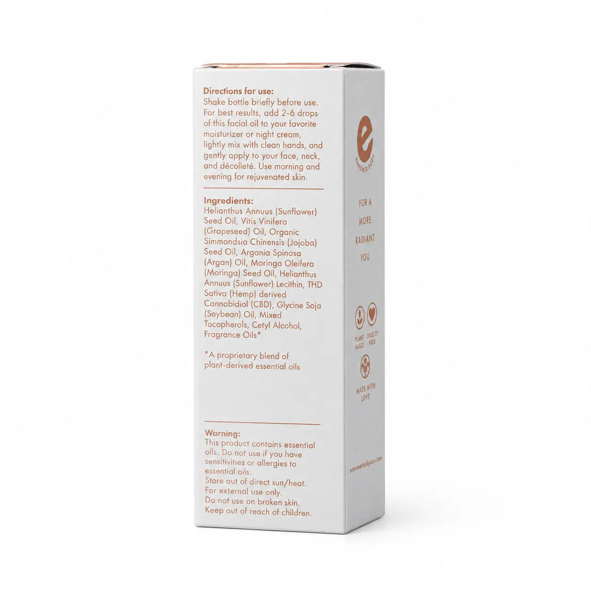 Empower®️CBD Luxury Rejuvenating Facial Oil