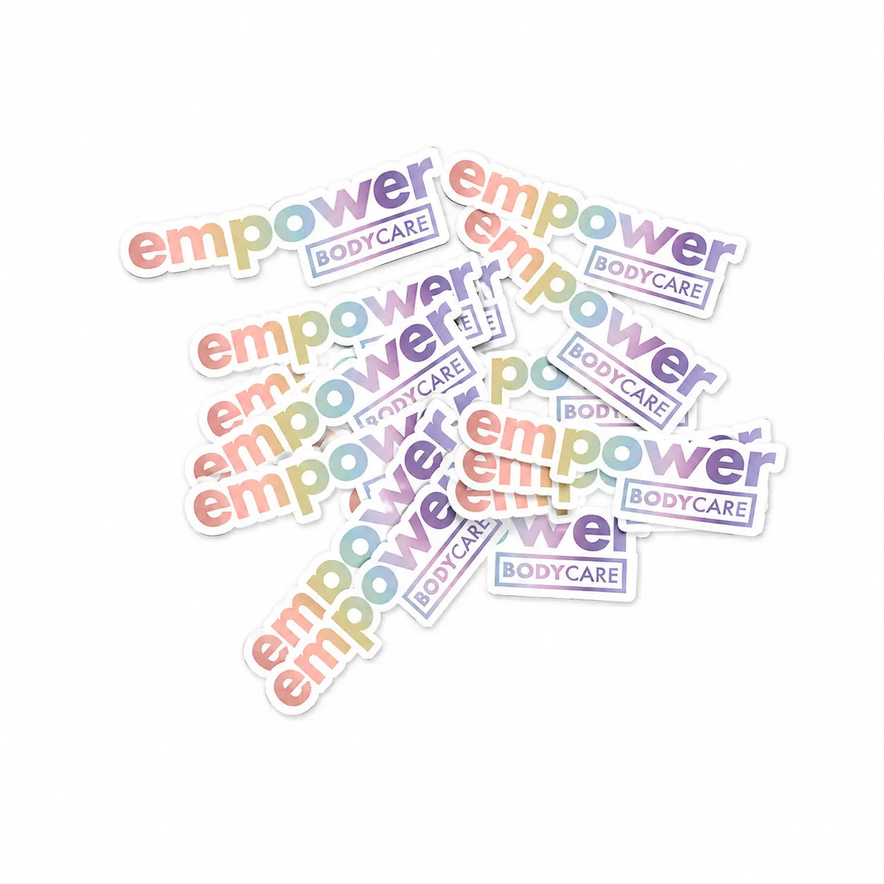 Rainbow Sticker Empower BodyCare